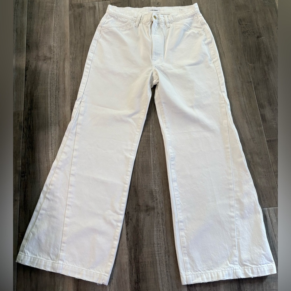 Frame Le Baggy Palazzo Jeans Sz 32
